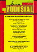 JURNAL YUDISIAL VOL 8 NO.1 APRIL 2015 HAL. 1-123