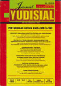 JURNAL YUDISIAL VOL 6 NO.3 DESEMBER 2013