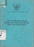 HIMPUNAN PENELITIAN HUKUM ADAT (QUESTIONAIRE) DI BEBERAPA WILAYAH PENGADILAN TINGGI